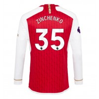 Moški Nogometni dresi Arsenal Oleksandr Zinchenko #35 Domači 2023-24 Dolgi Rokav